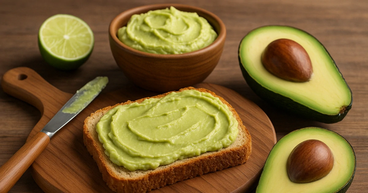 Avocado als Butter